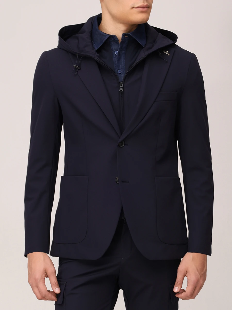 Пиджак однотонный