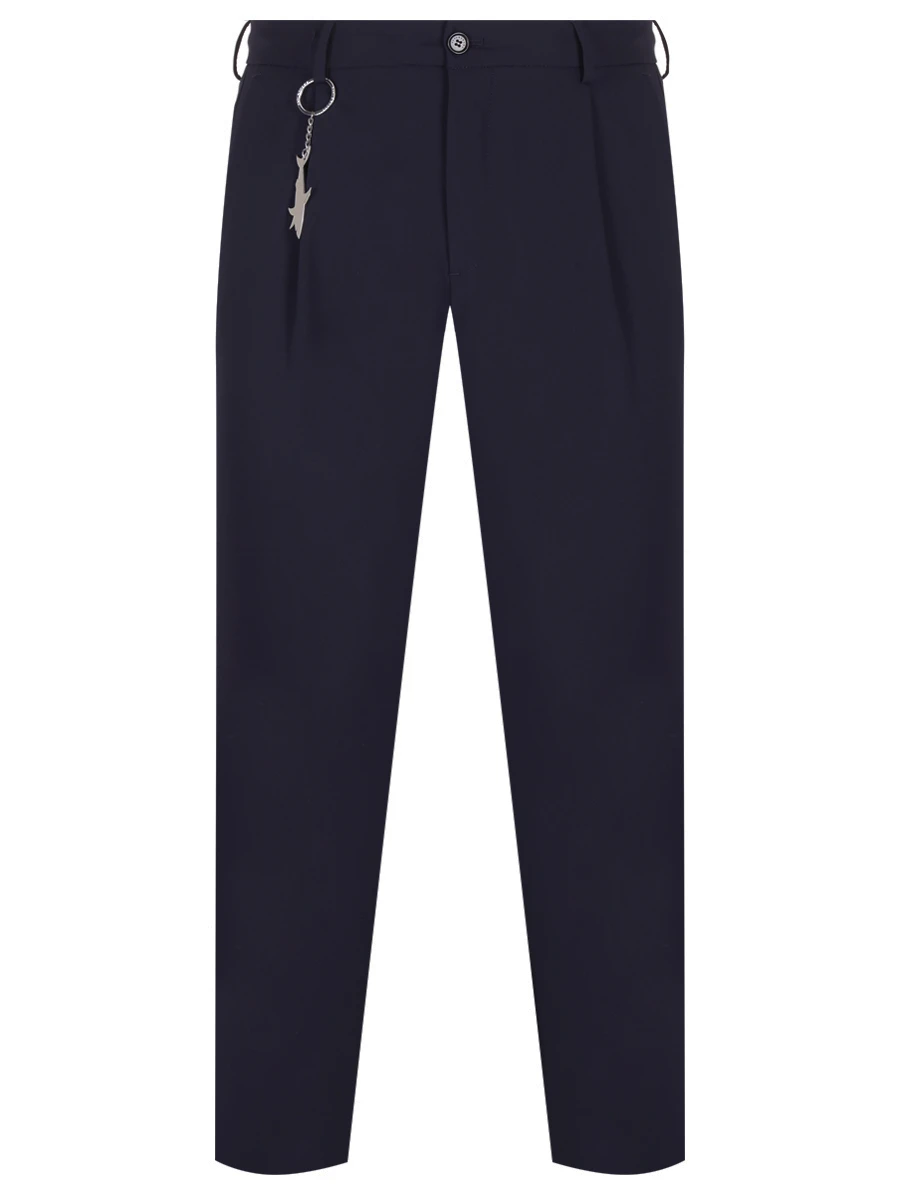 Брюки однотонные