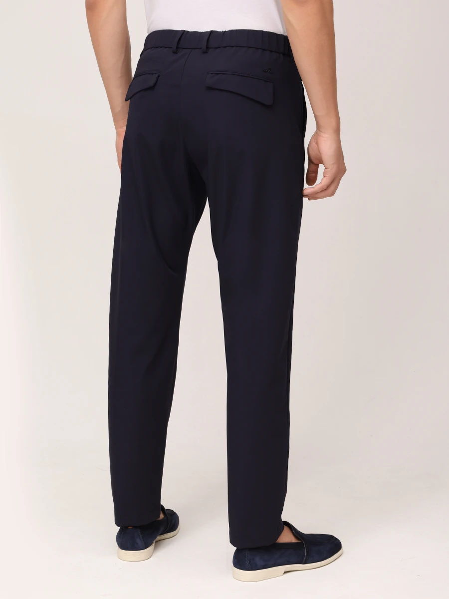 Брюки однотонные