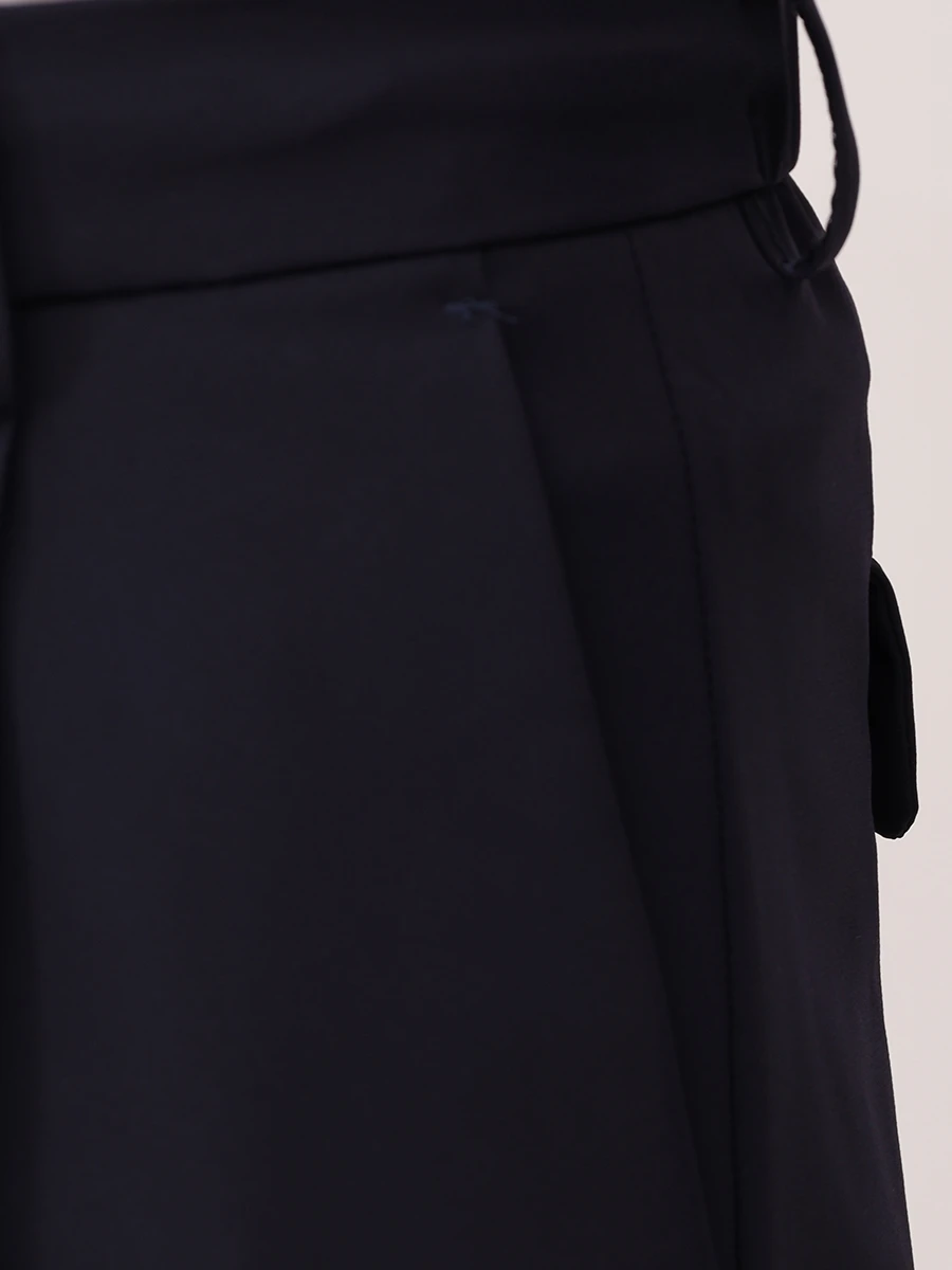 Брюки однотонные