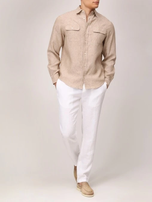 Рубашка льняная PAUL & SHARK