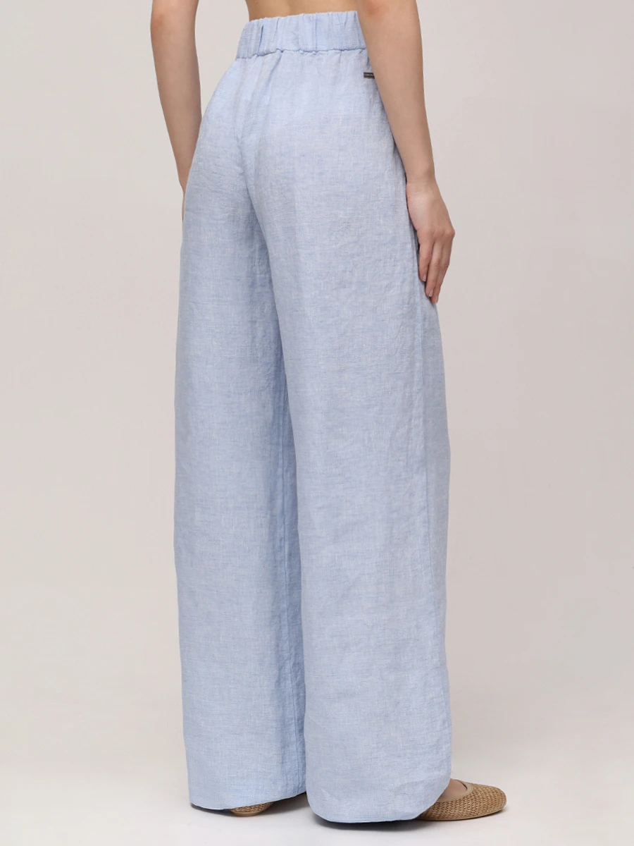 Брюки льняные