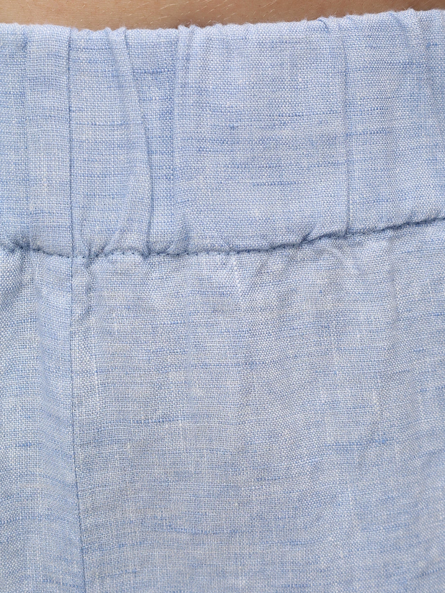 Брюки льняные