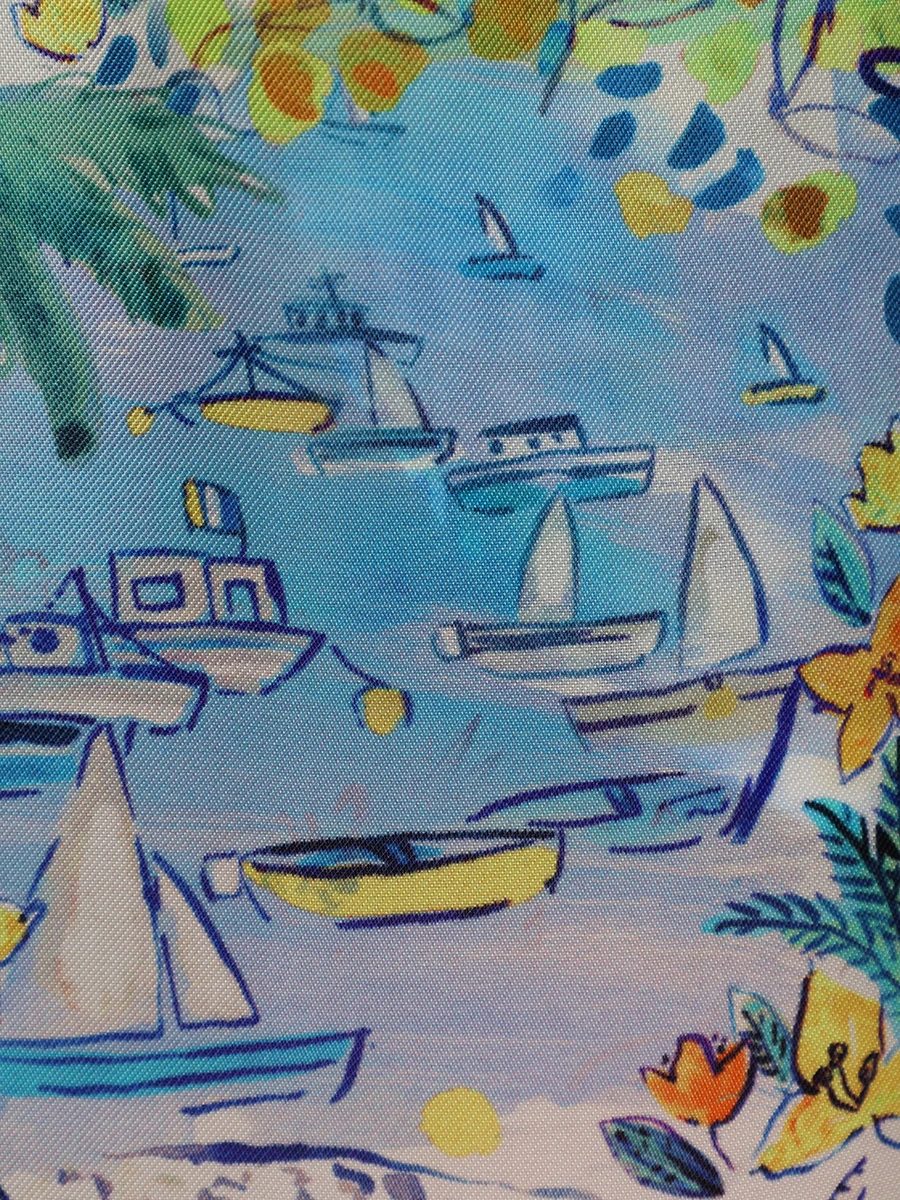 Брюки с принтом