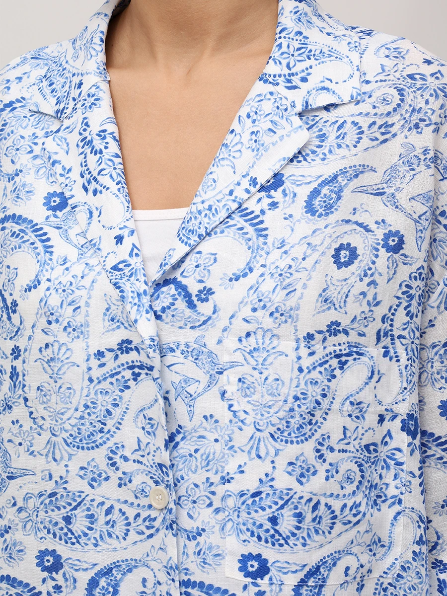 Рубашка льняная