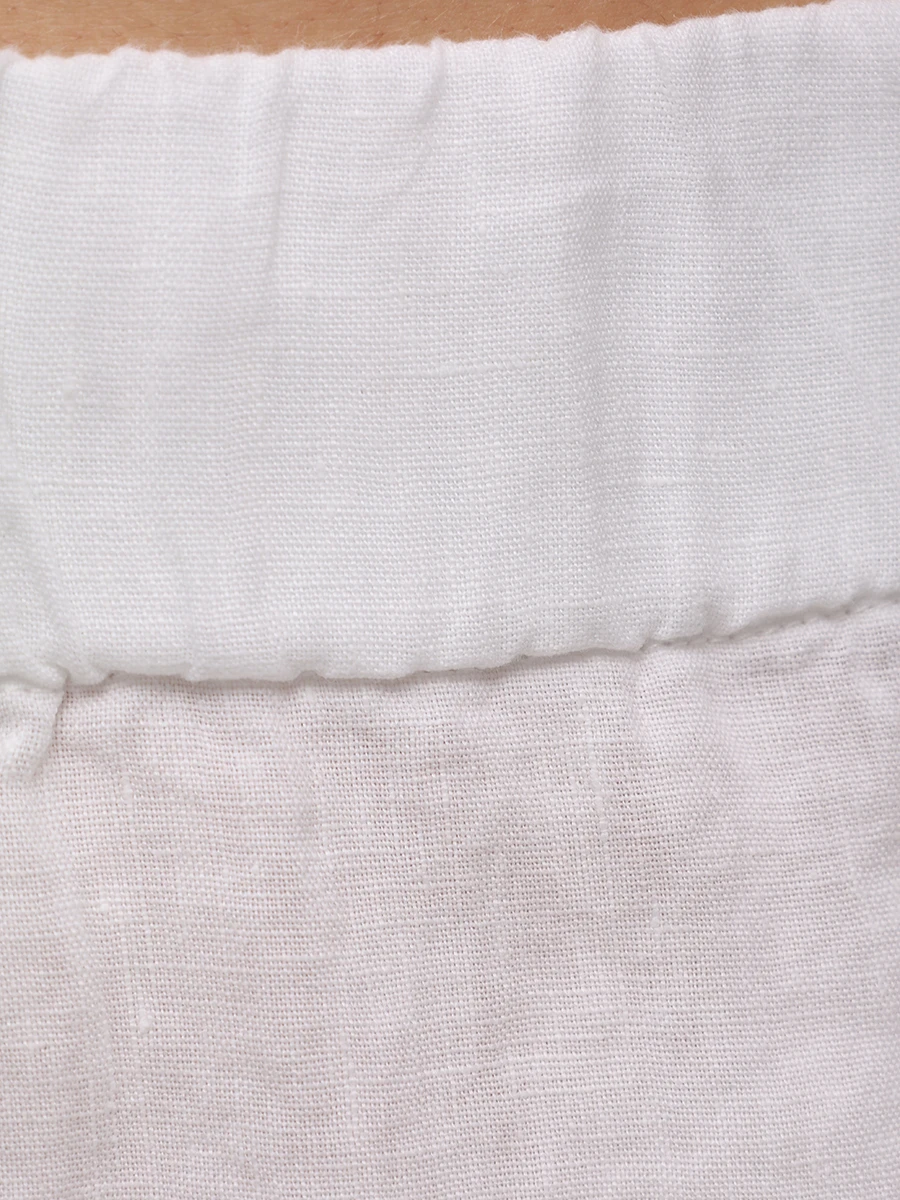 Брюки льняные