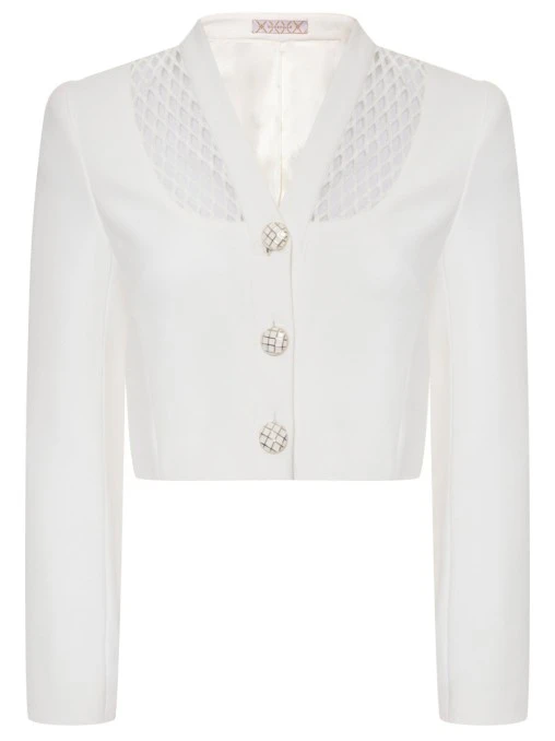 Жакет из хлопка и вискозы ROSEVILLE