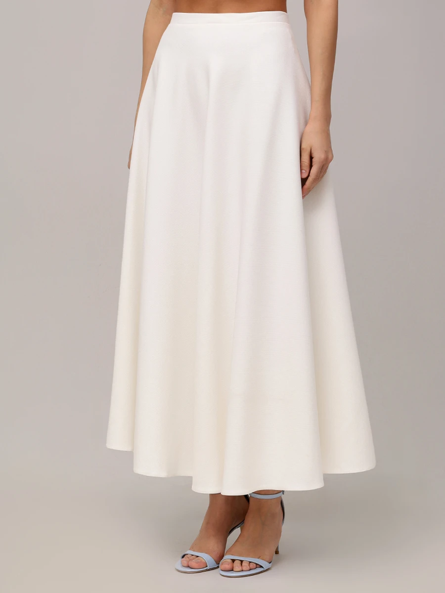 Юбка из хлопка и вискозы