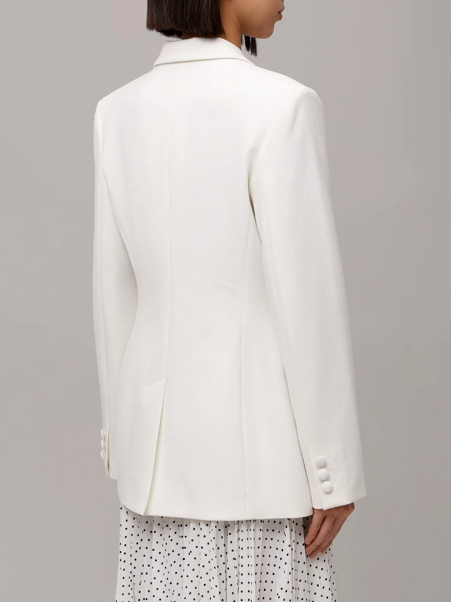 Пиджак из хлопка и вискозы