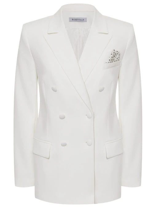 Пиджак из хлопка и вискозы ROSEVILLE