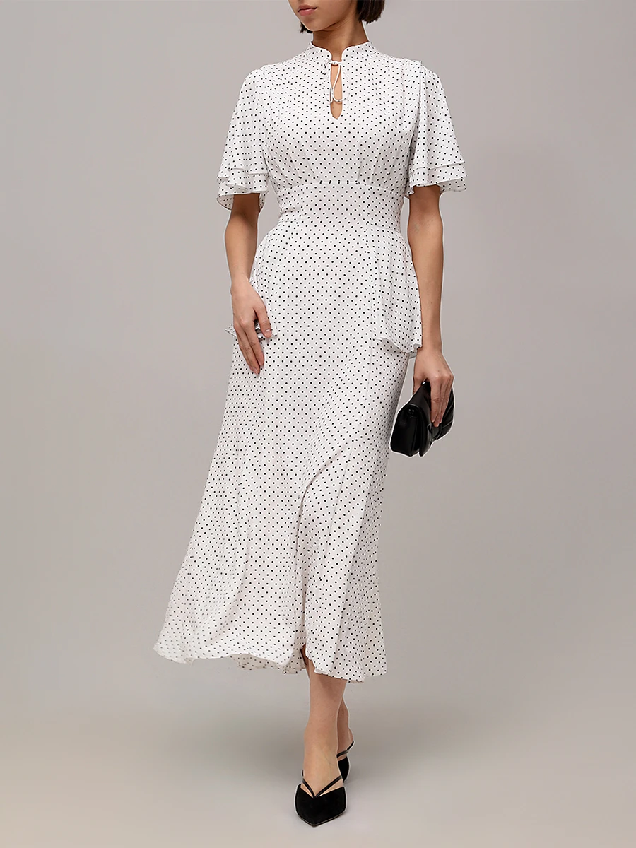 Платье из вискозы