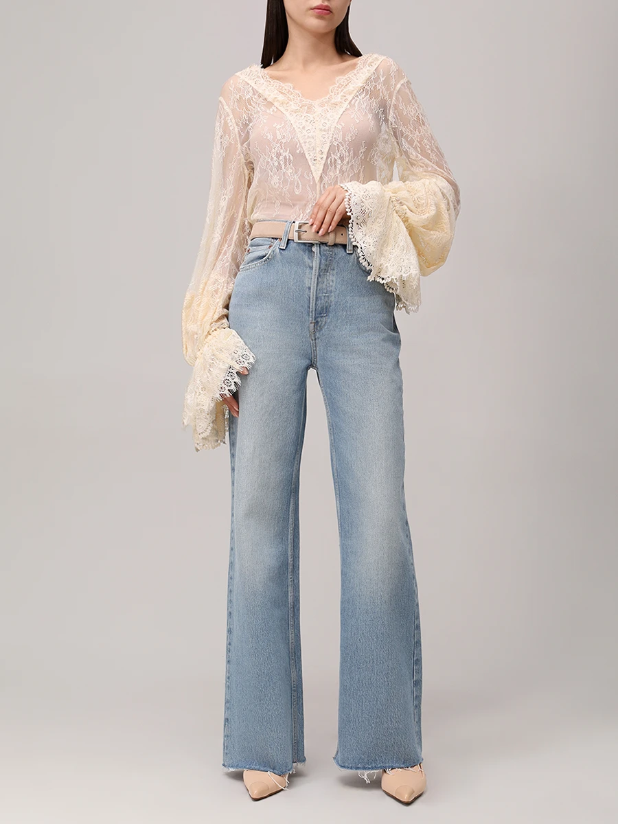 Блуза кружевная