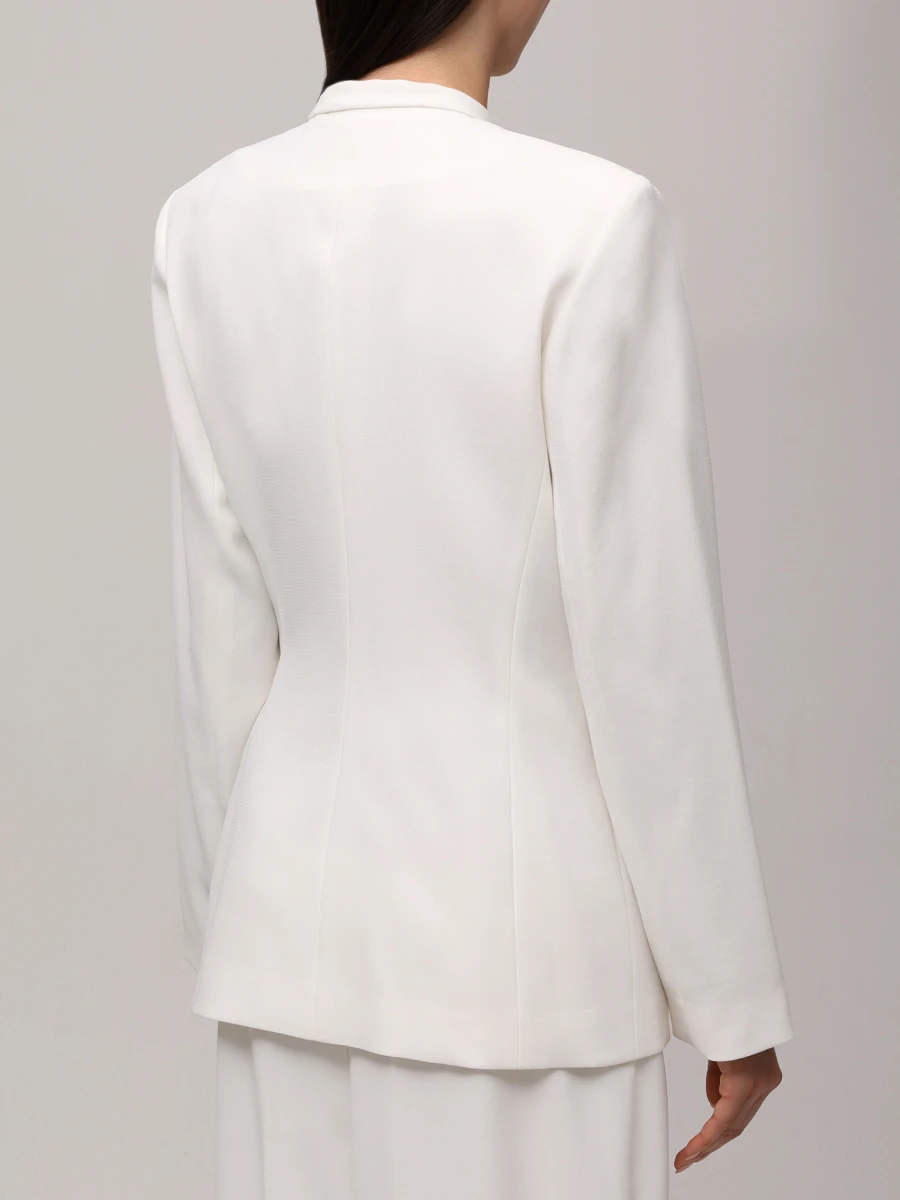 Жакет однотонный