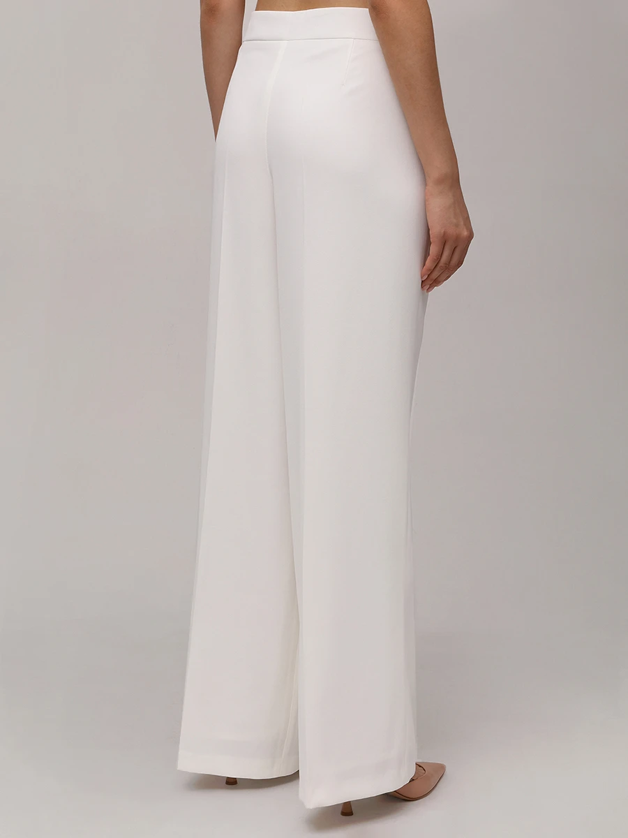 Брюки однотонные