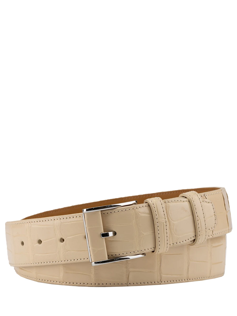 Ремень из кожи крокодила