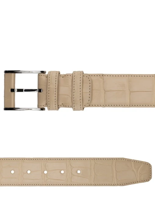 Ремень из кожи крокодила BARDINI