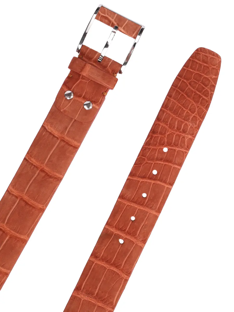 Ремень из кожи крокодила