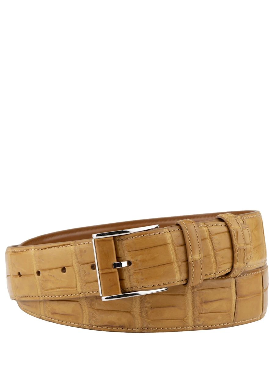 Ремень из кожи крокодила