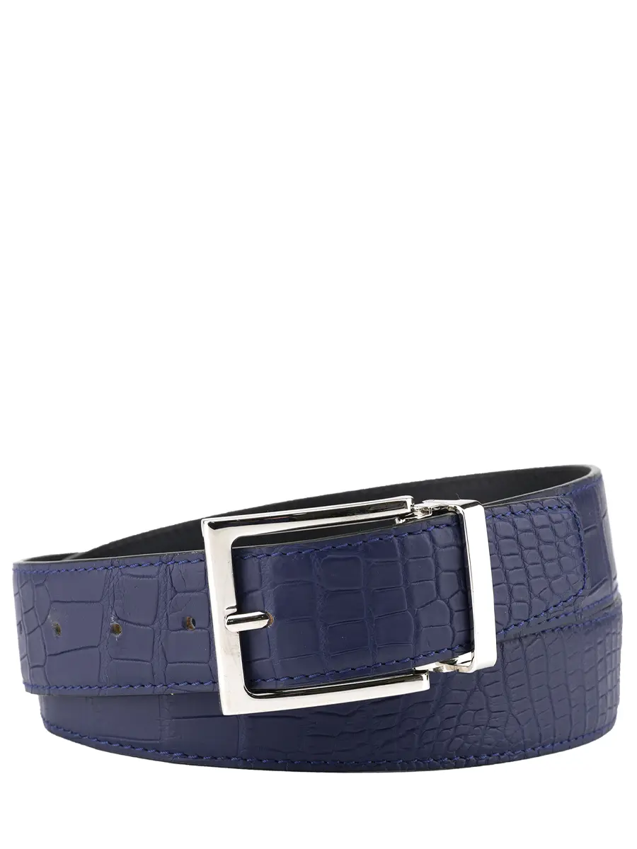 Ремень из кожи крокодила
