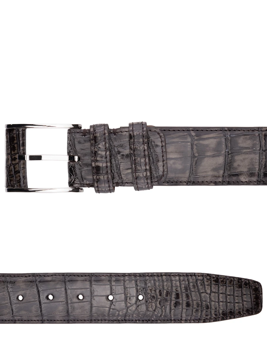 Ремень из кожи крокодила