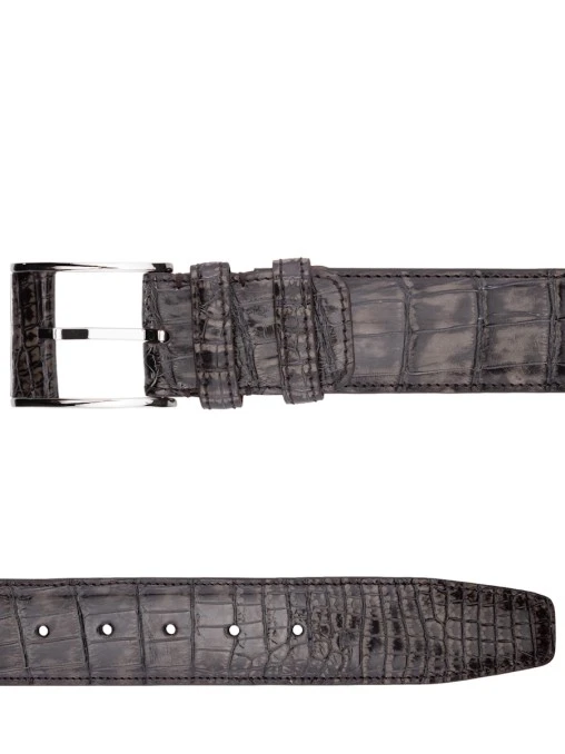 Ремень из кожи крокодила BARDINI