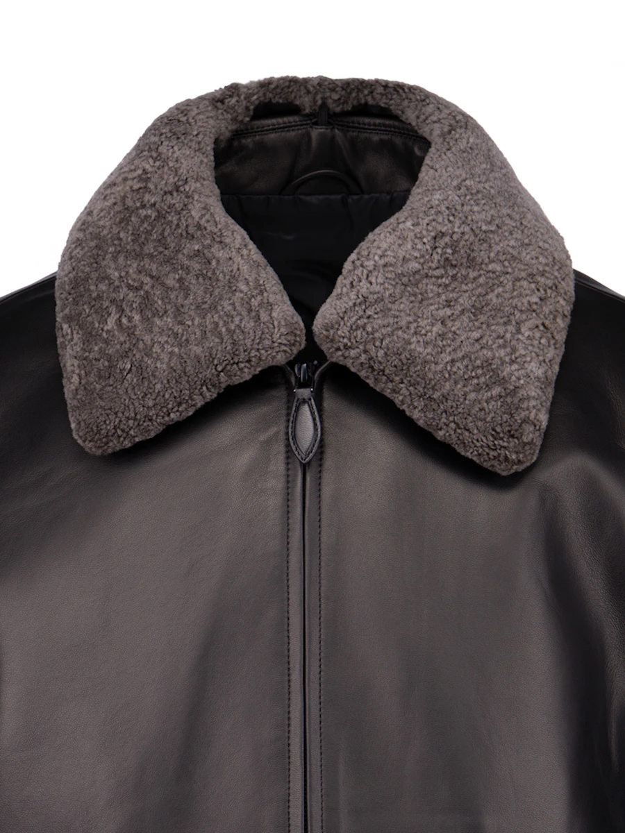 Куртка кожаная