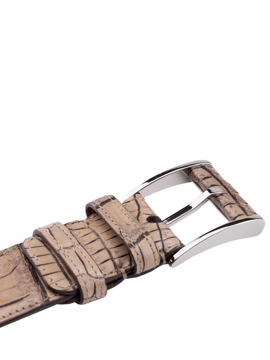 Ремень из кожи крокодила