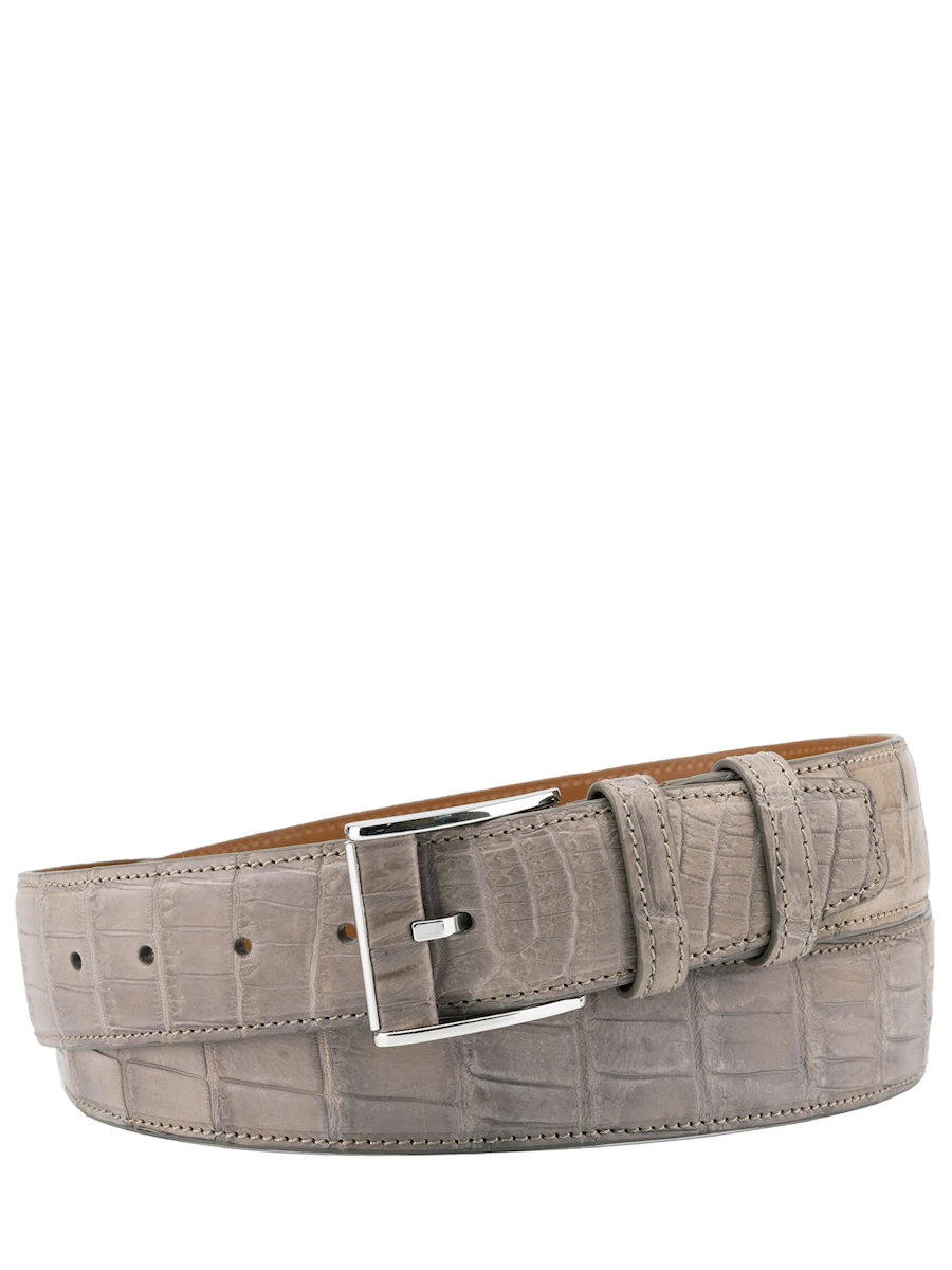 Ремень из кожи крокодила
