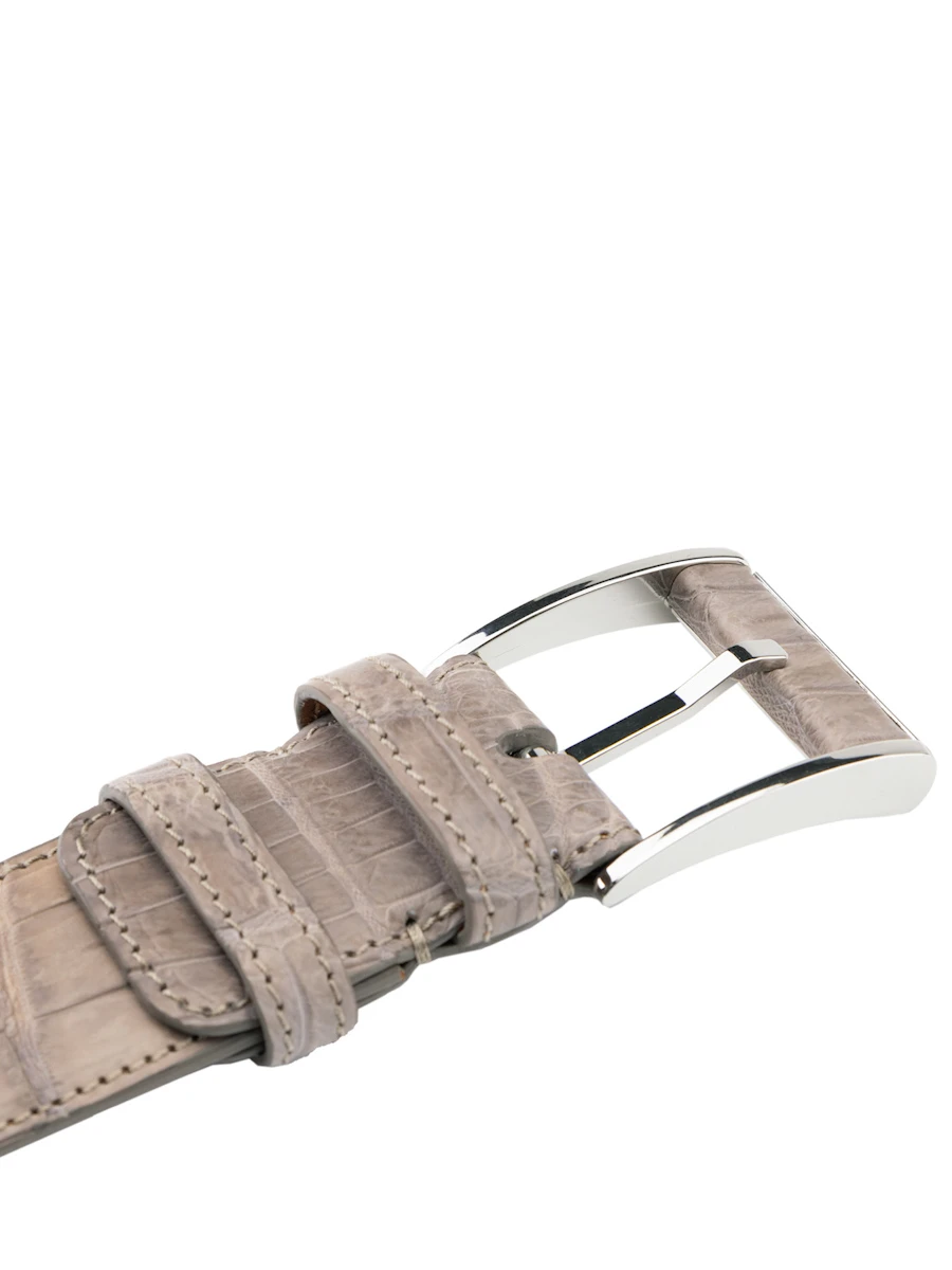 Ремень из кожи крокодила