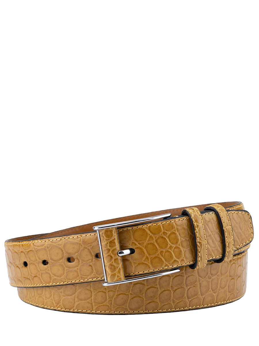 Ремень из кожи крокодила