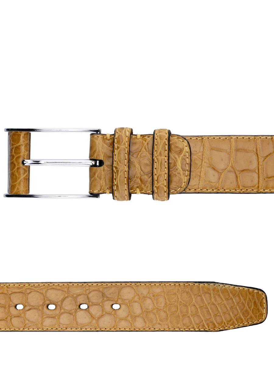 Ремень из кожи крокодила