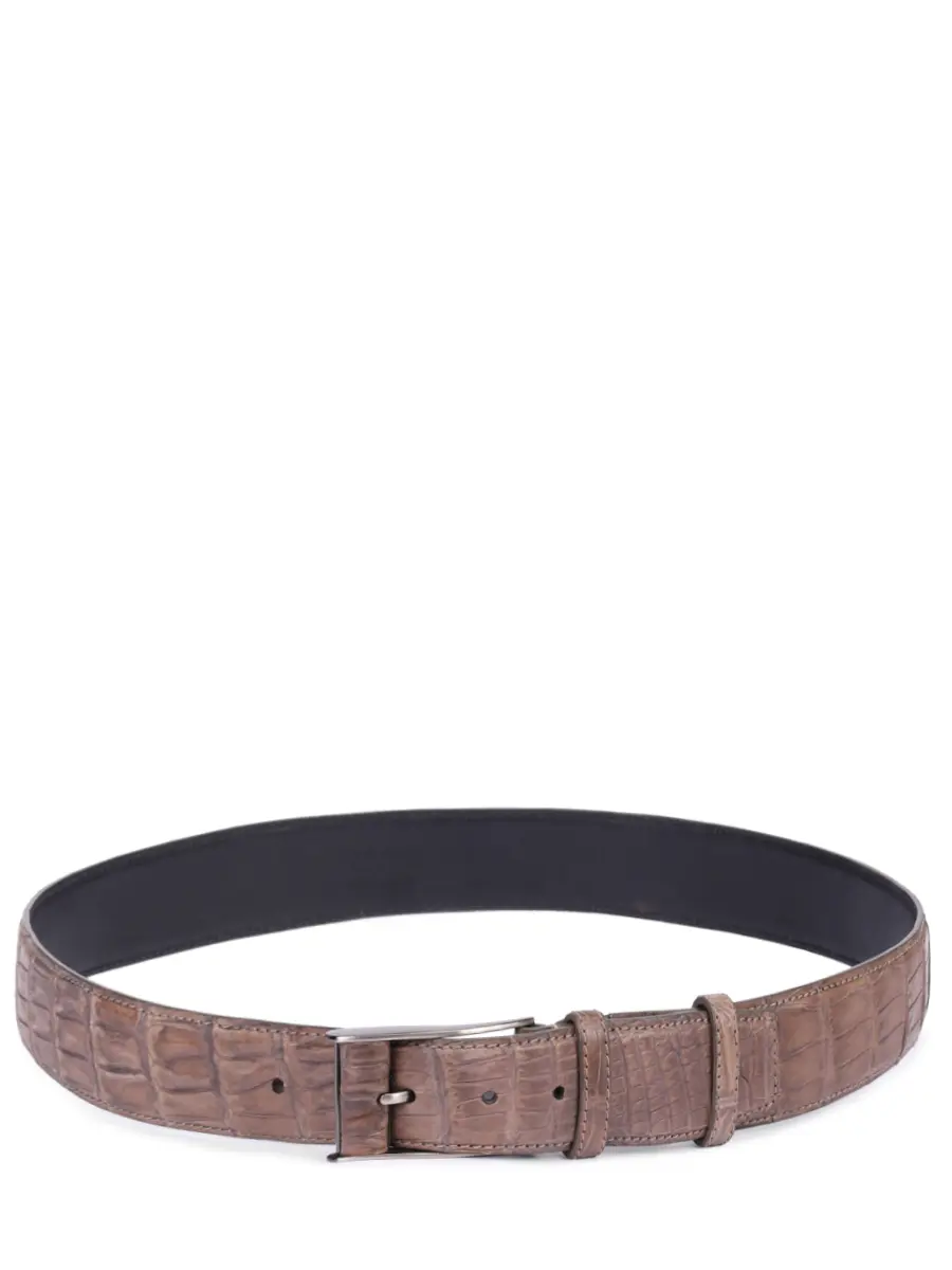 Ремень из кожи крокодила