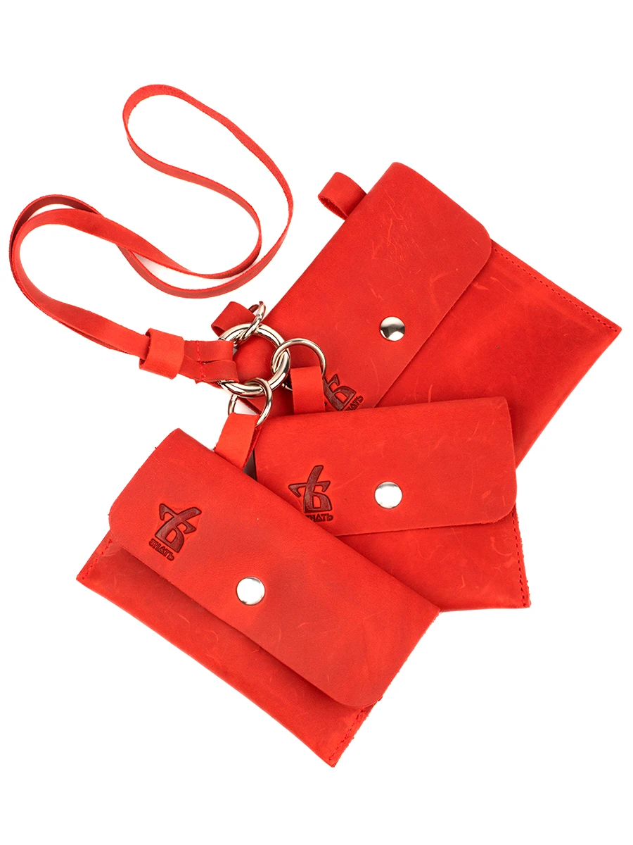 Набор МИНИ КОРАЛЛ кожаный