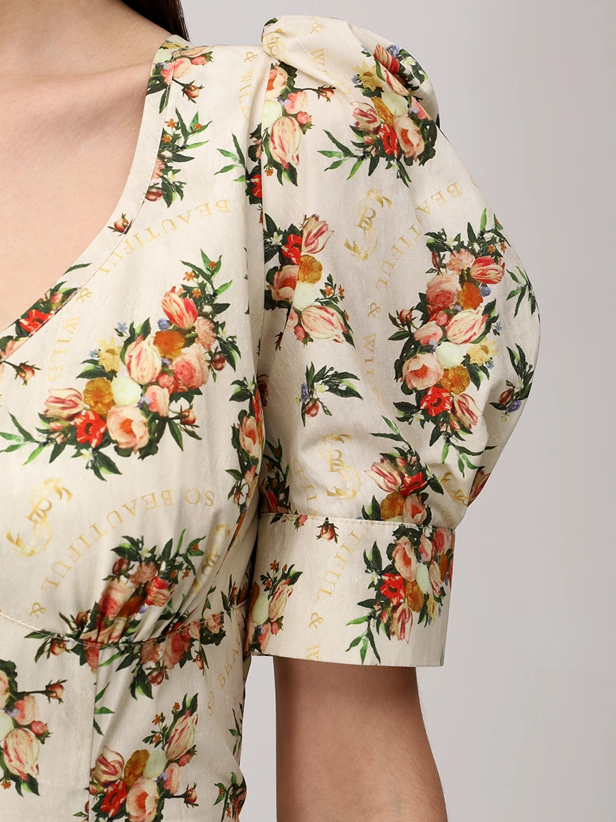 Платье хлопковое