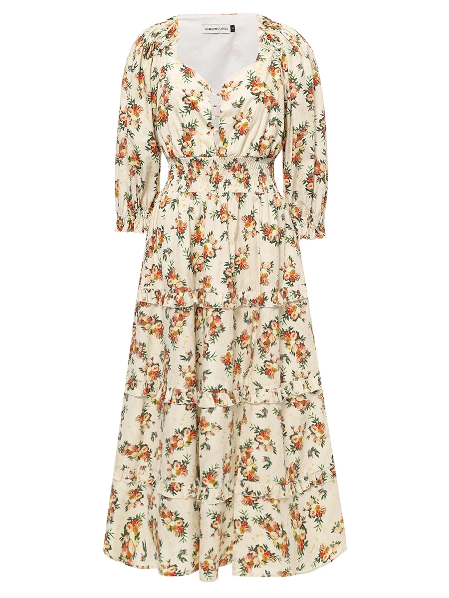 Платье хлопковое