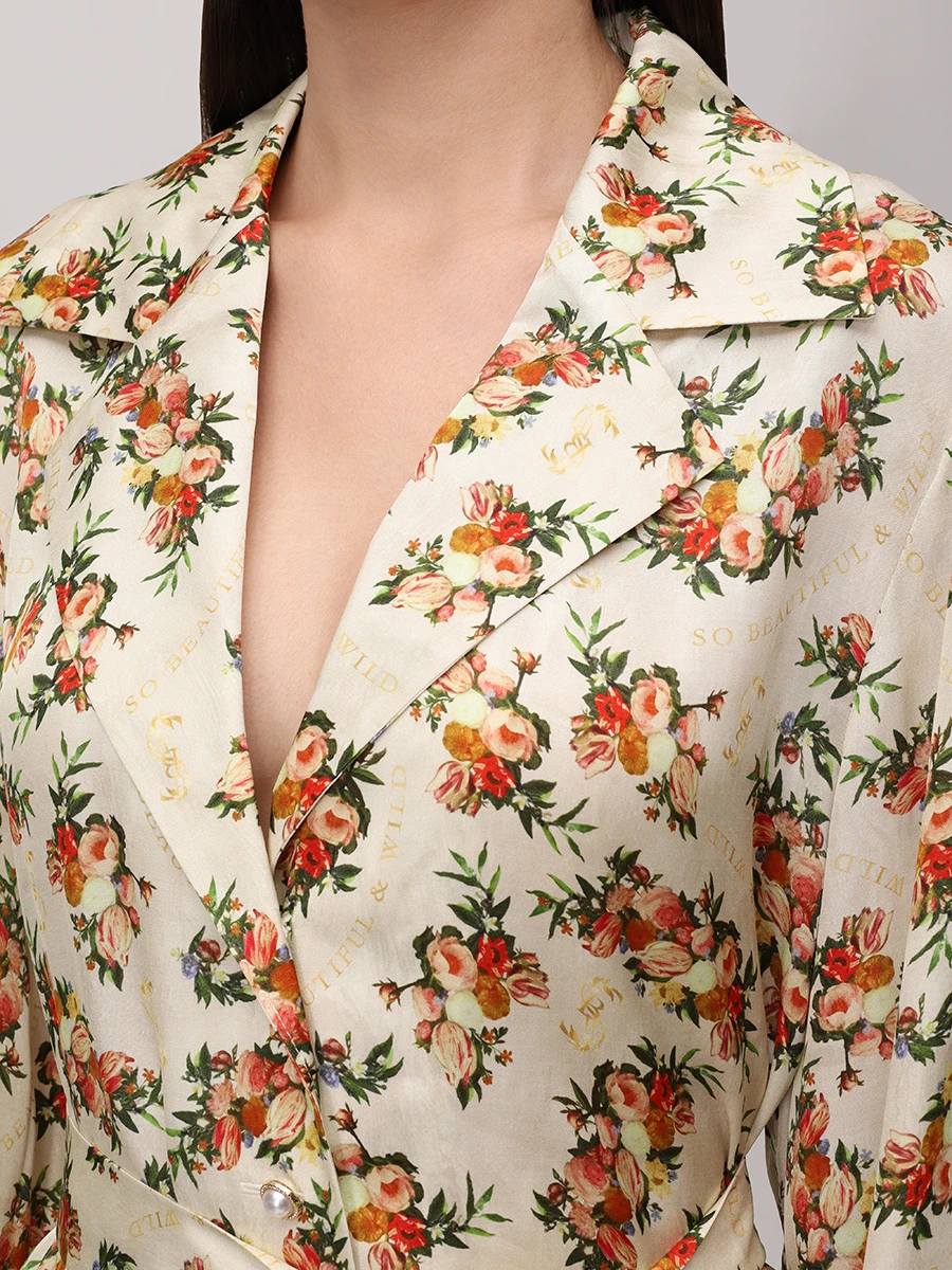 Костюм из вискозы