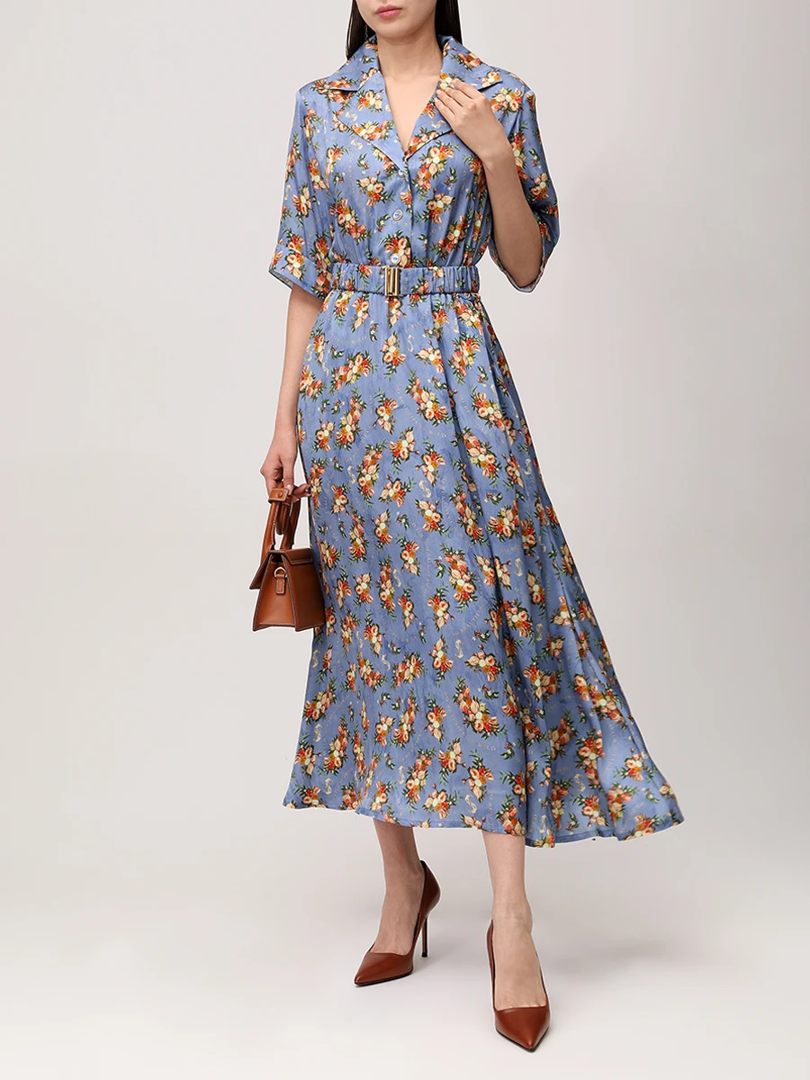 Платье из вискозы