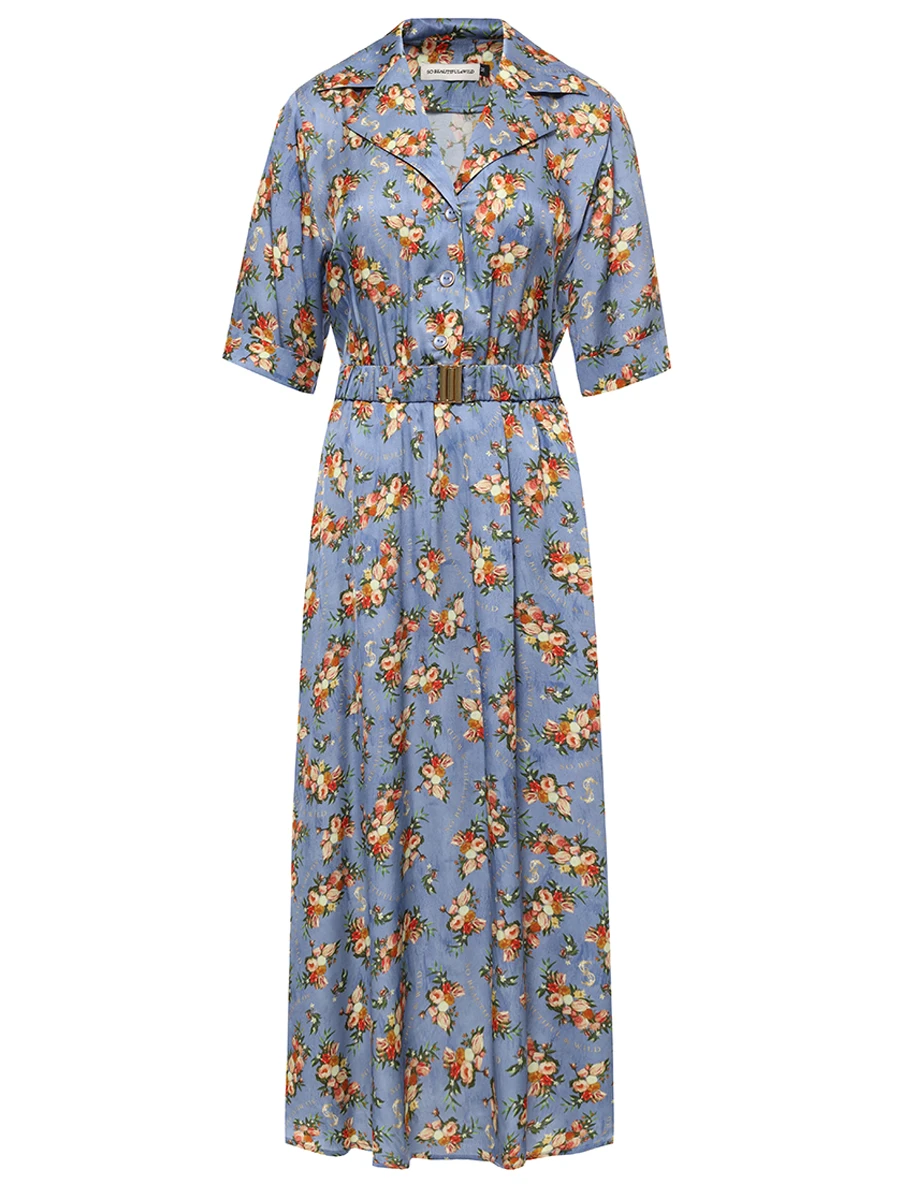 Платье из вискозы