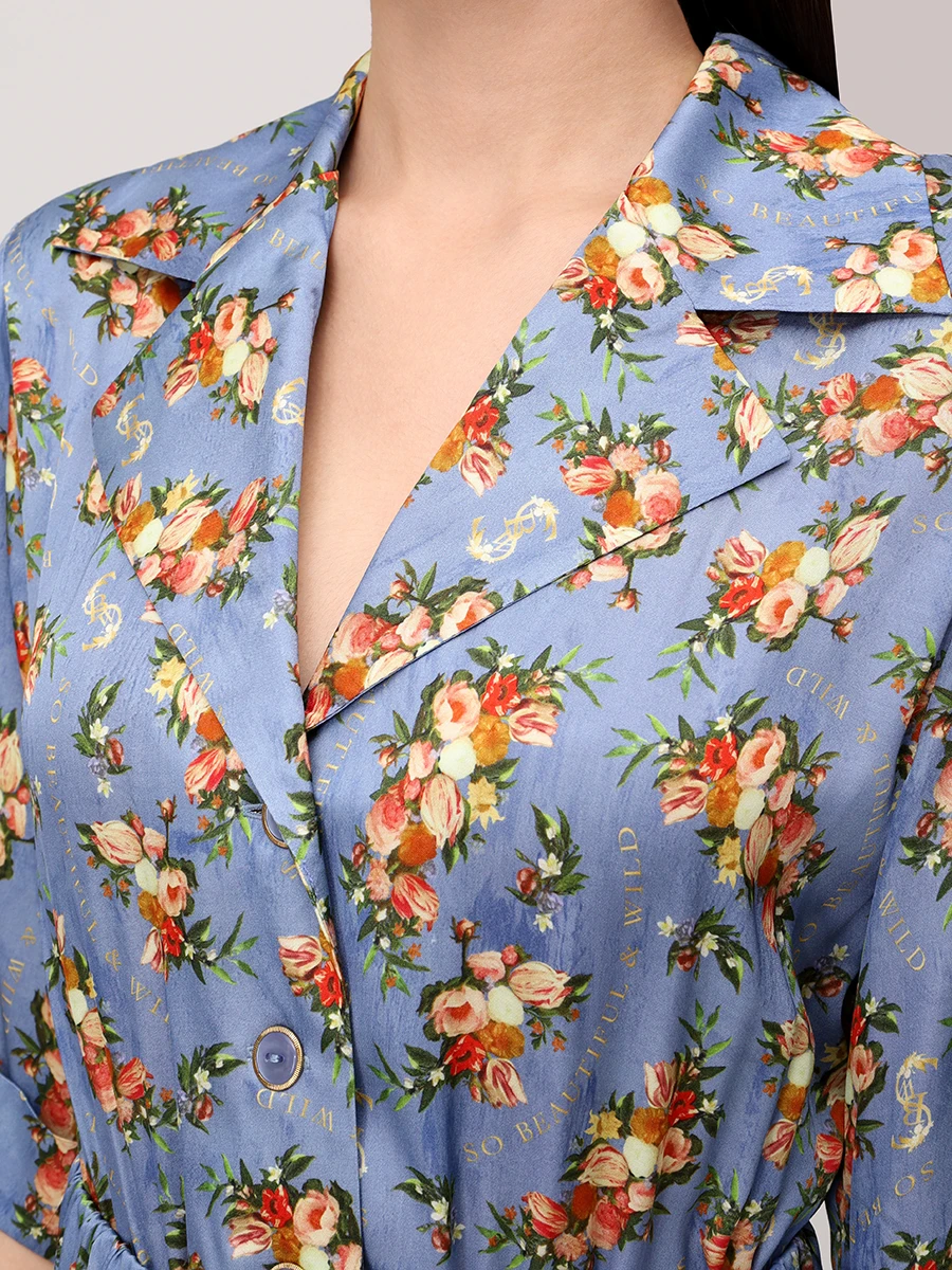 Платье из вискозы