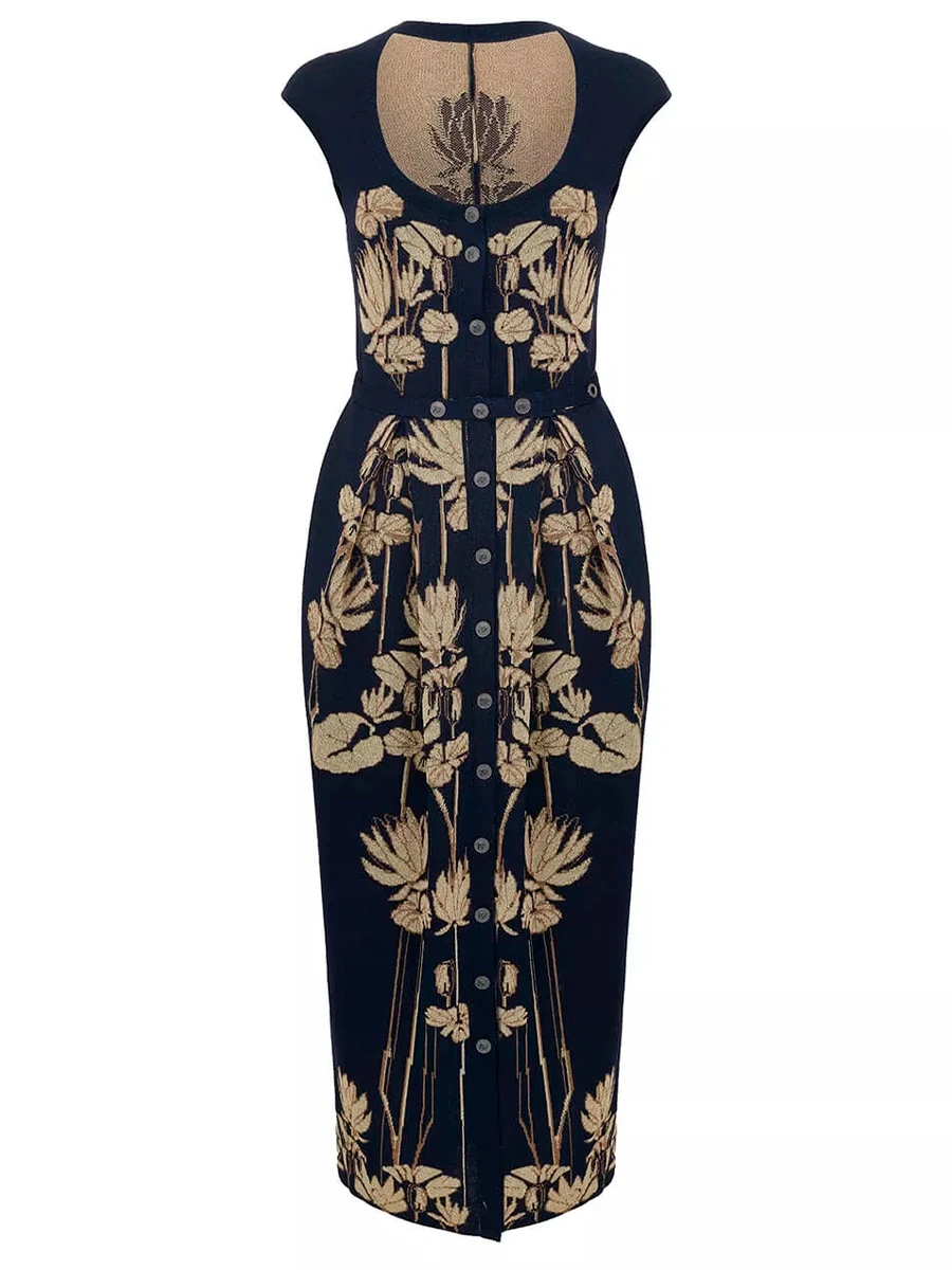 Платье из вискозы