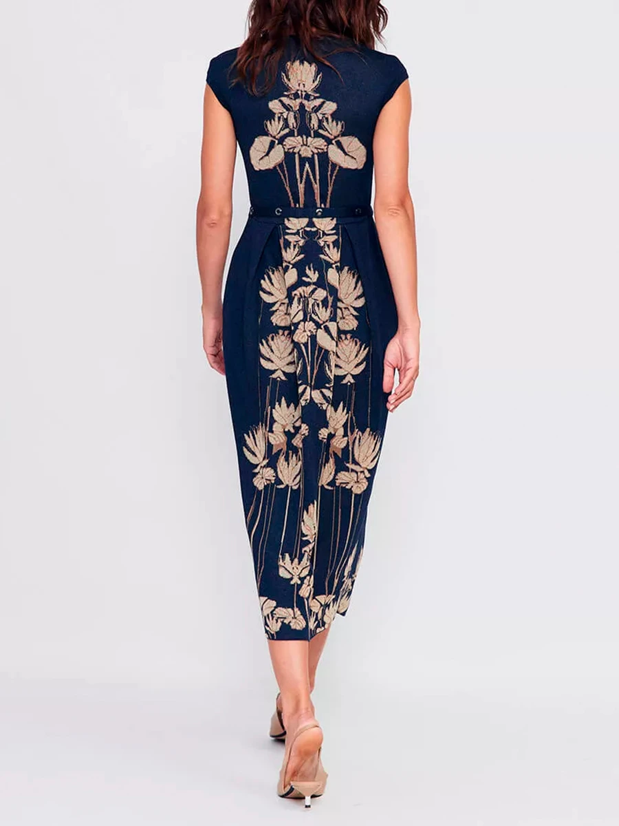 Платье из вискозы