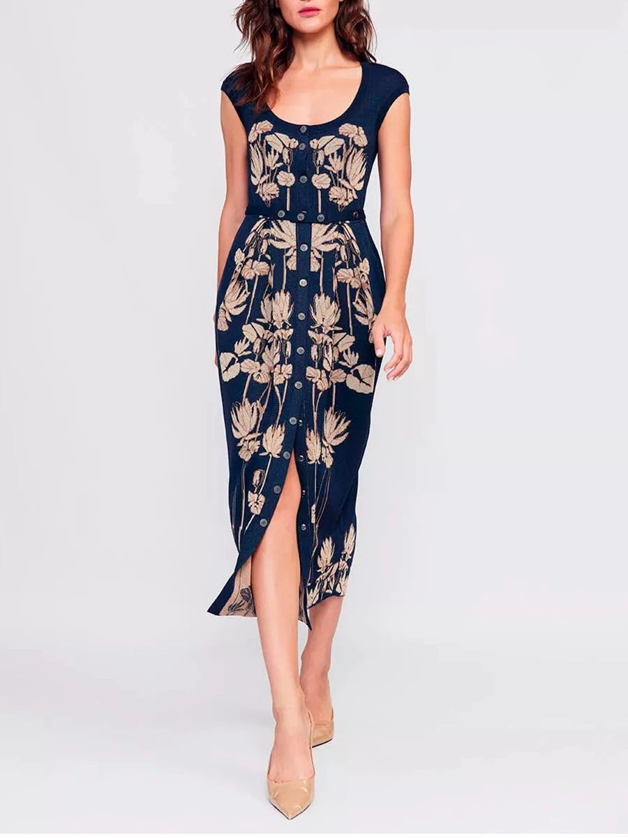 Платье из вискозы