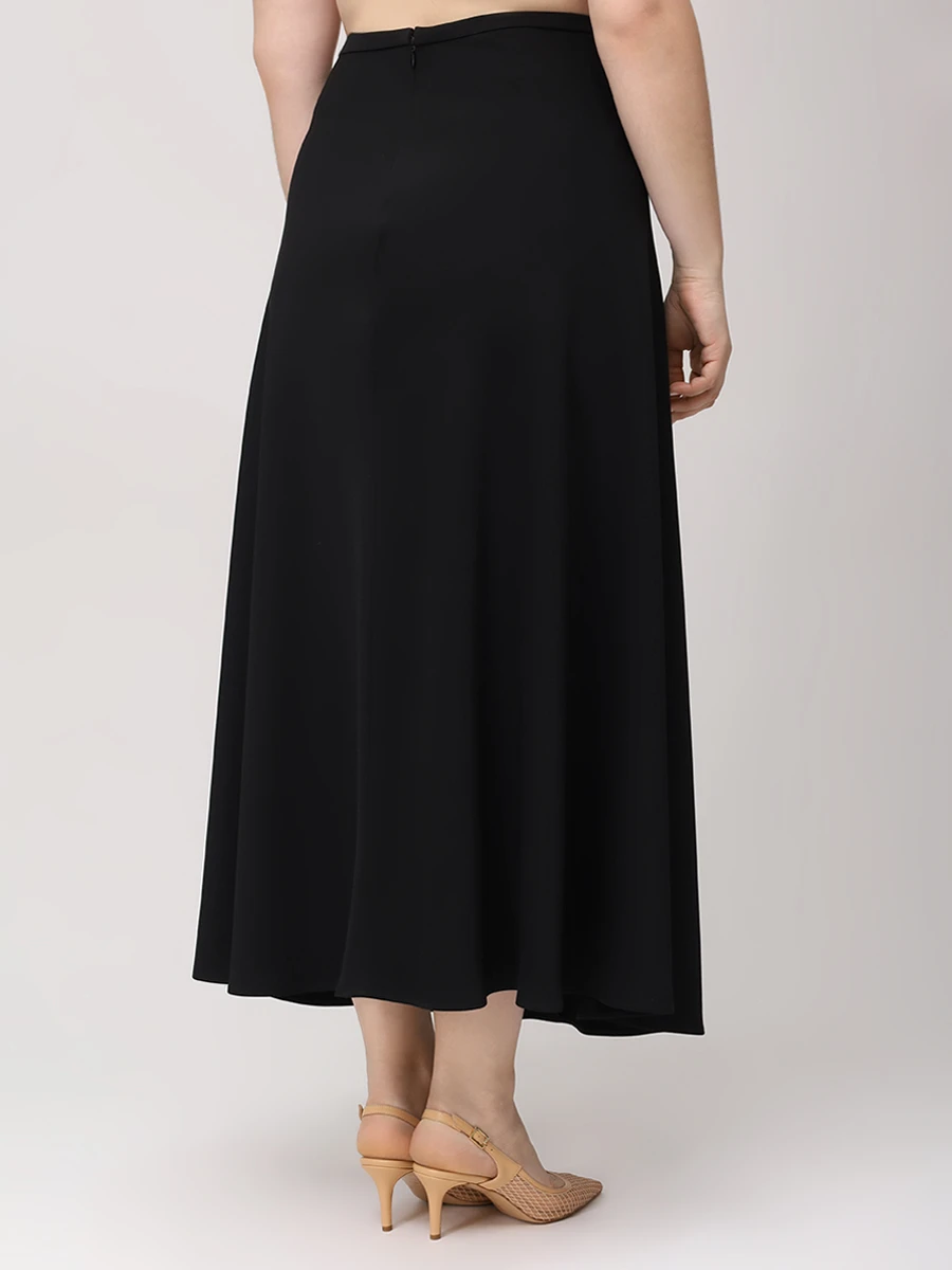 Юбка однотонная