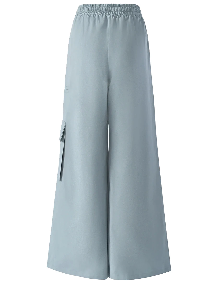 Брюки-карго однотонные