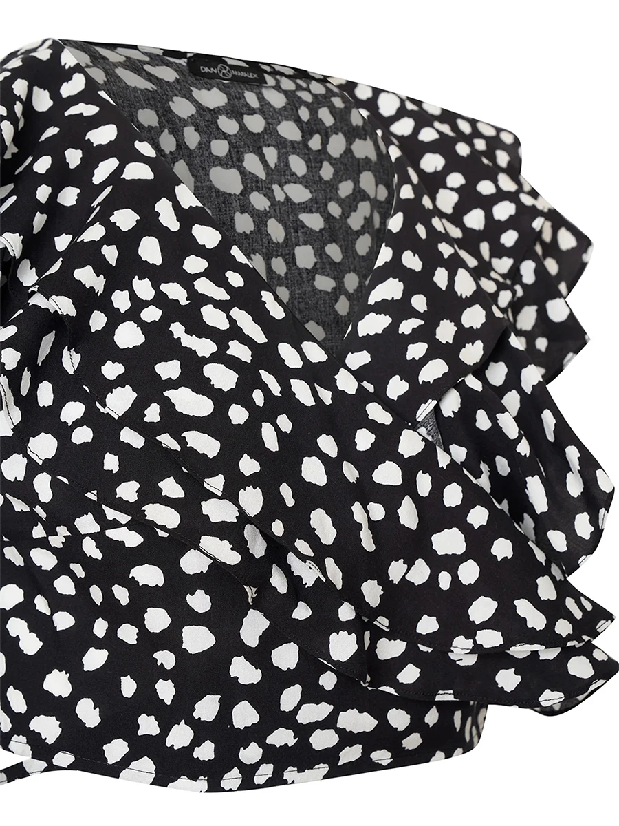 Кроп-топ из вискозы