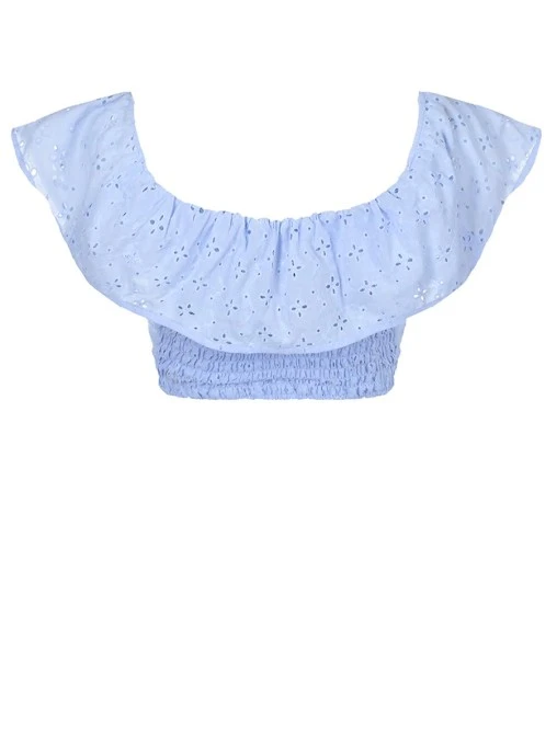 Кроп-топ хлопковый DAN MARALEX