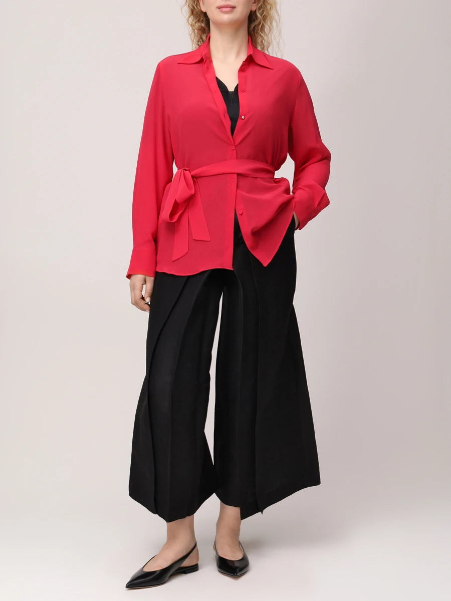 Блуза шелковая