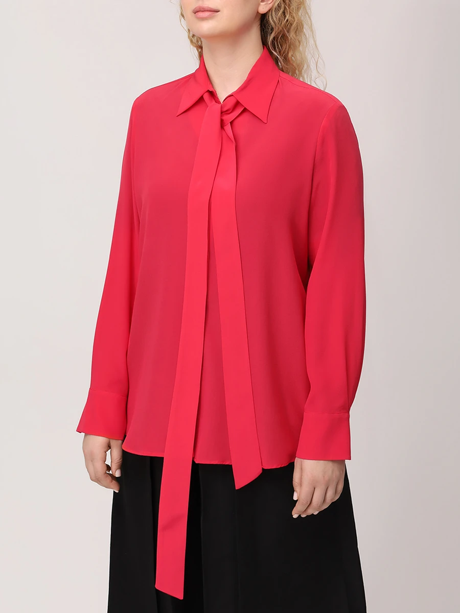 Блуза шелковая