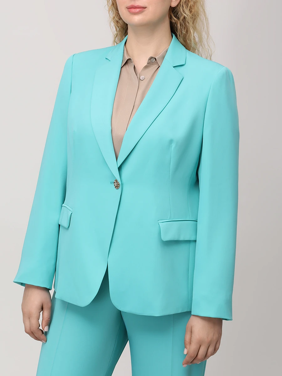 Костюм однотонный