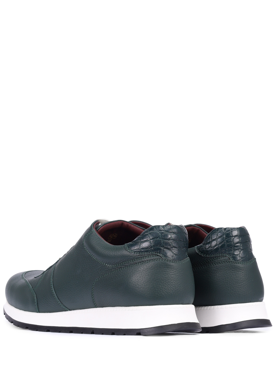 Кроссовки кожаные